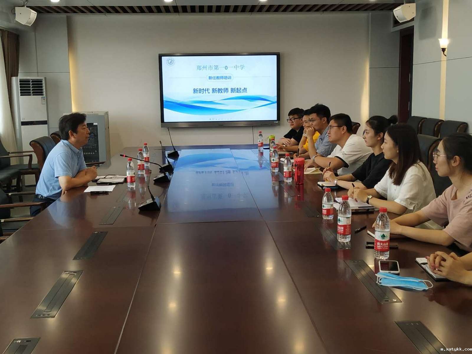 1594542958110466.jpg 4.副校长张超做管理制度培训.jpg