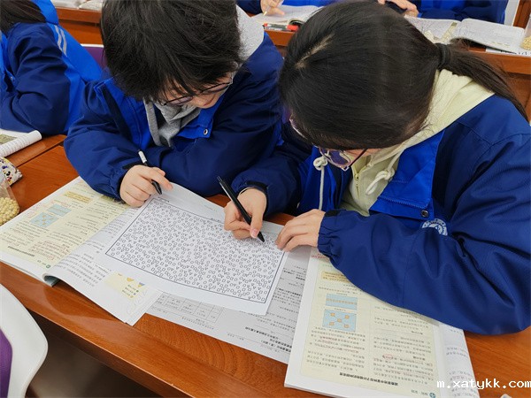 1701159814234609.jpg 5 学生在A4纸上模拟样方法.jpg